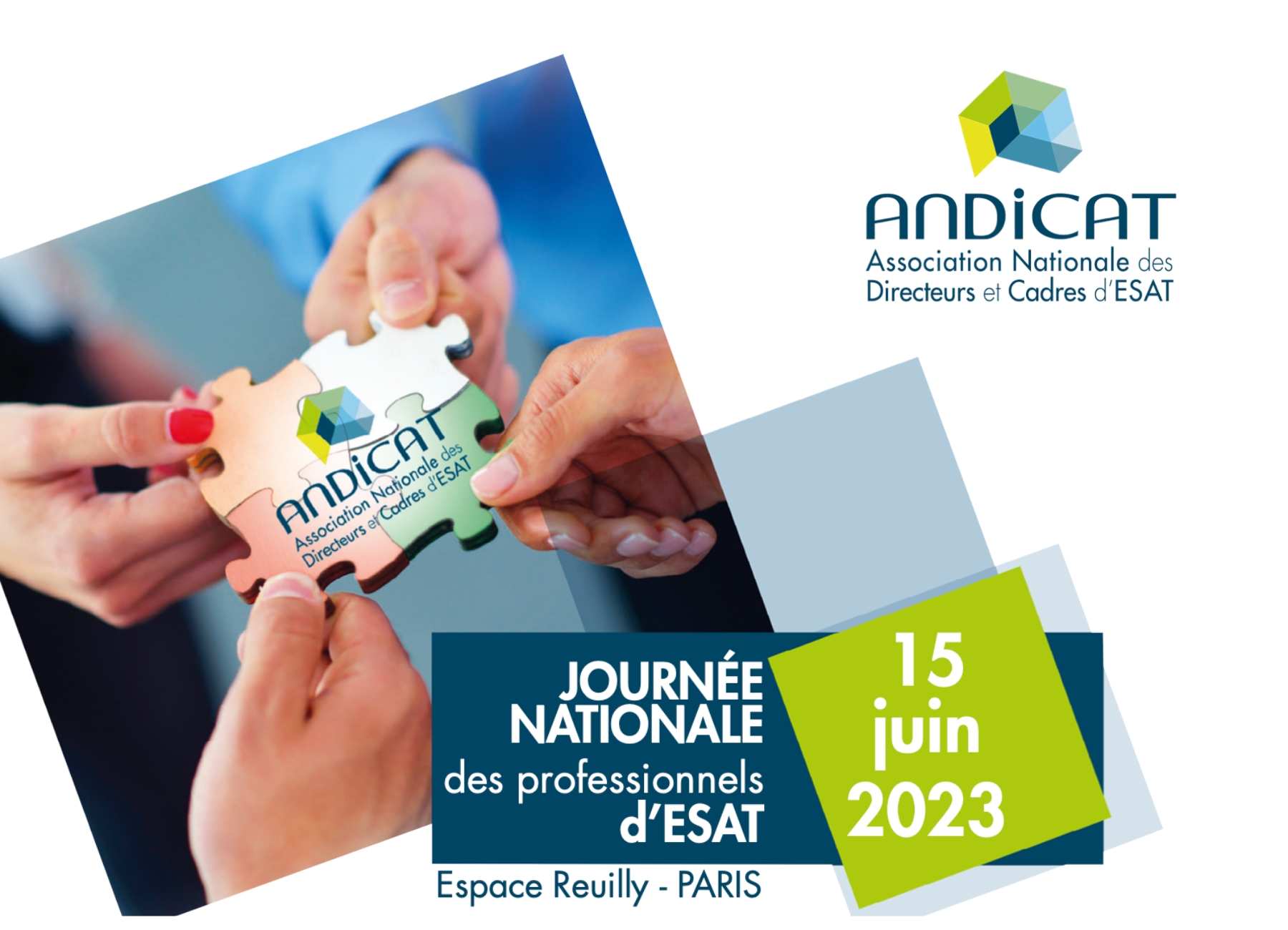 Journée Nationale des Professionnels d'ESAT - 15 juin 2023 à Paris
